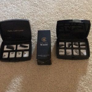 Magnetic lashes full & full half lash & cleaner